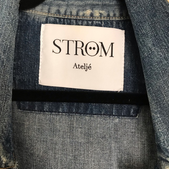 Strom Kotte selvedge denim vest - Picture 6 of 7
